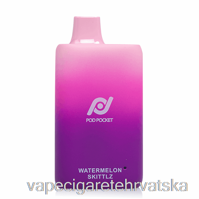 Vape Cigarete Pod Pocket 7500 Jednokratna Lubenica Skittlz